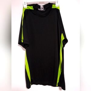 Black DRIEQUIP Biking Short Sleeve Shirt